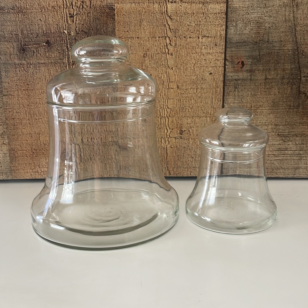 Set of Vintage Apothecary Jars by Libbey Liberty Bell Jar 1976